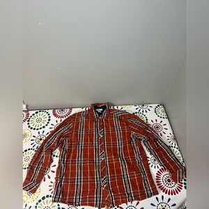 Madison Red and Blue Plaid Shirt